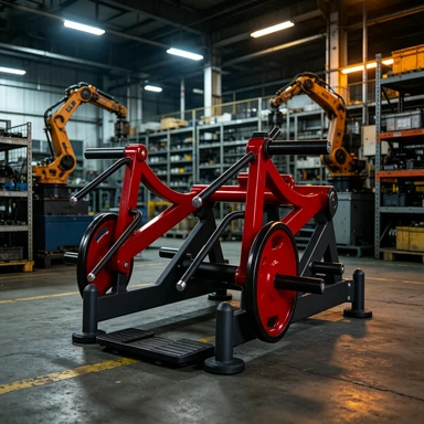 Squat Trainer Lumbar Protected Plate Loaded Squat Machine manufacturers